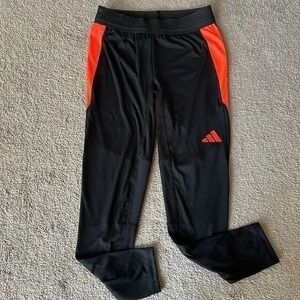 Adidas Tiro 24 Women's Performance Training Pants Black Red Stripe Size XL NWT
